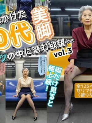 【エロ本屋】電車で見かけた70代の美脚〜網タイツの中に潜む欲望〜 vol.3【あらぶるま18＋（熟女専門）】