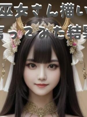 【エロ本屋】AIに巫女さんを描いてと言ったみた結果【Cherry Boy】